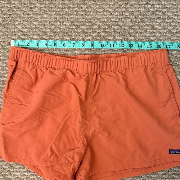 Patagonia Women's Athletic Shorts in Vibrant Orange - Picture 4 of 7